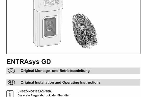 Sommer Funkfingerprint ENTRA