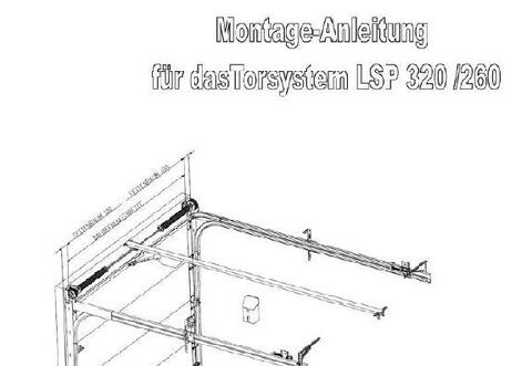 Montageanleitung Sturz 260-320 mm