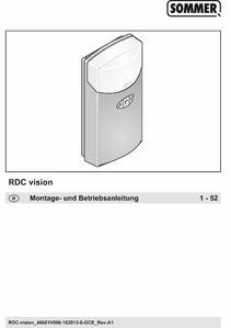 Steuerung Sommer RDC VISION für Rolltore im Privatbereich