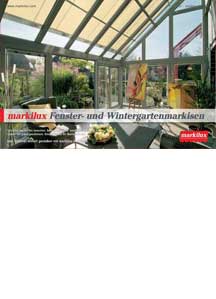 Fenster- und Wintergartenmarkisen 2014