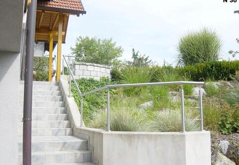 Geländer & Zäune aus Edelstahl / Niro