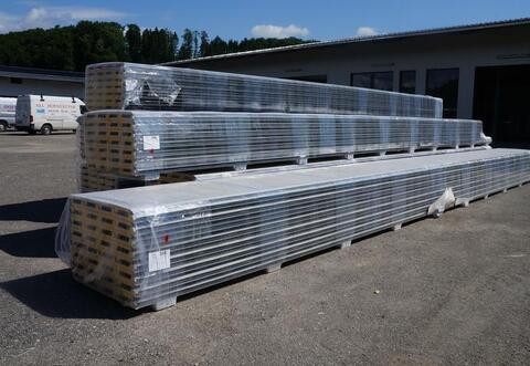 Sandwichpaneele, Trapezbleche, Kantbleche