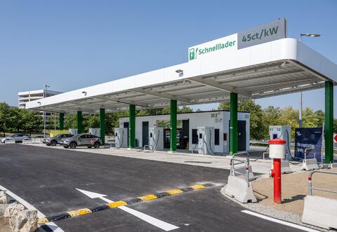 E-Tankstelle Flughafen Wien