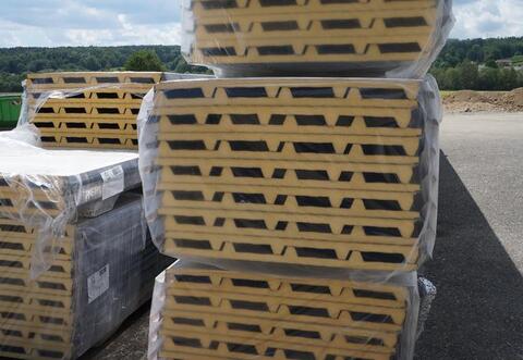 Sandwichpaneele, Trapezbleche, Kantbleche