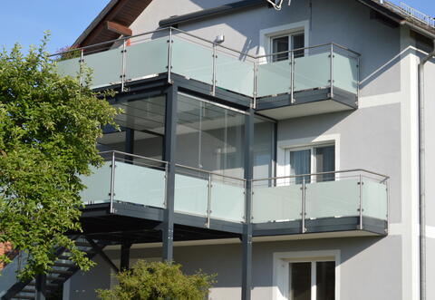 Balkonzubau
