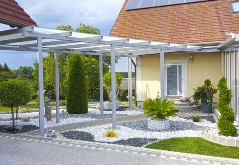 Eingangsüberdachung