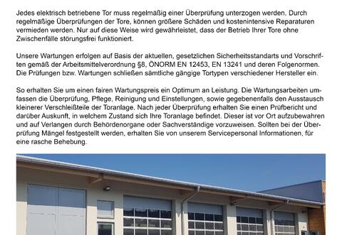 Flyer Service & Wartung