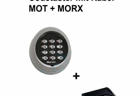 Nice Codetaster mit Kabel MOT und MORX