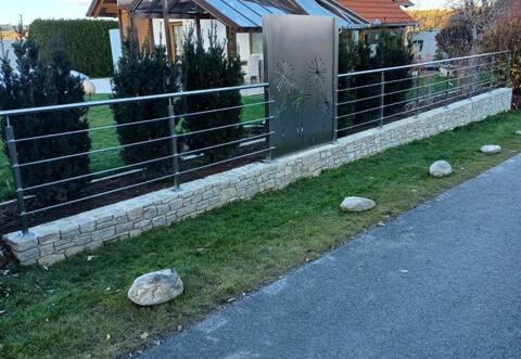 Edelstahlzaun