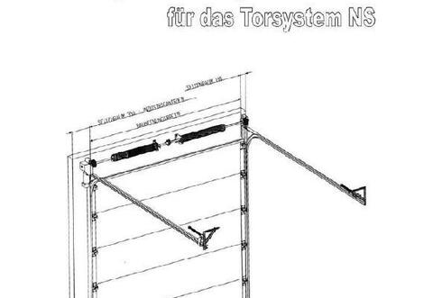 Montageanleitung einfache Laufschiene Sturz 420 mm