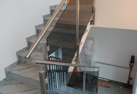 Edelstahl-Innengeländer